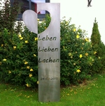 Motiv- und Spruchstele 