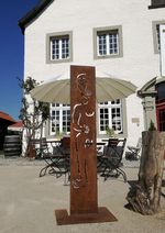 Motiv- und Spruchstele - Motiv 'Mensch'