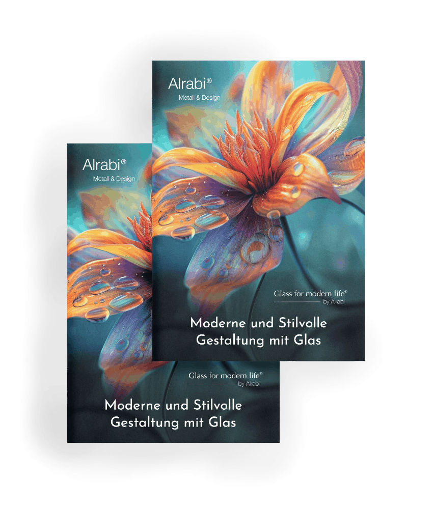 Glaselemente Glasstele Alrabi Glass for modern life 